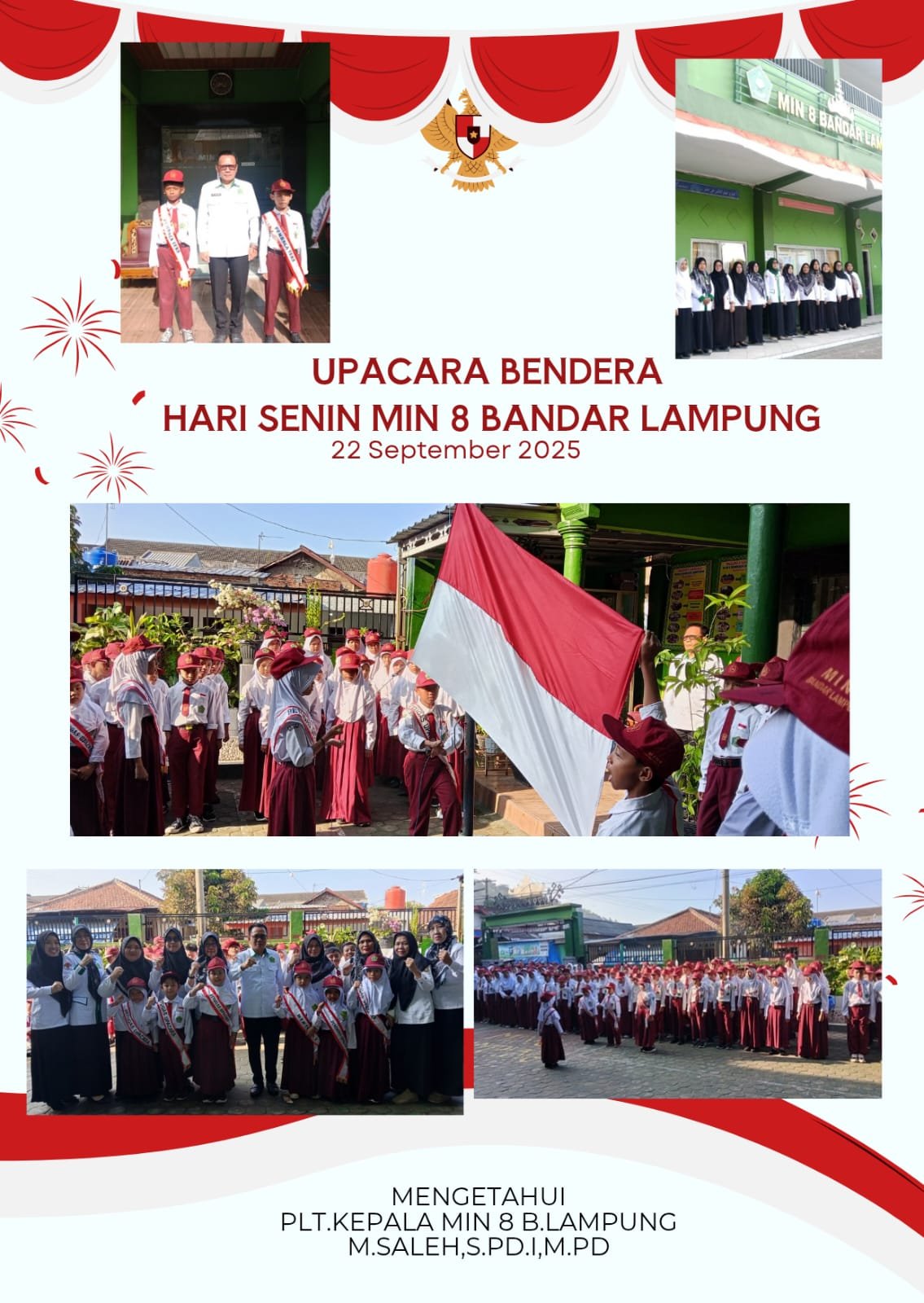 Kegiatan Rutin Upacara Bendera Setiap Hari Senin